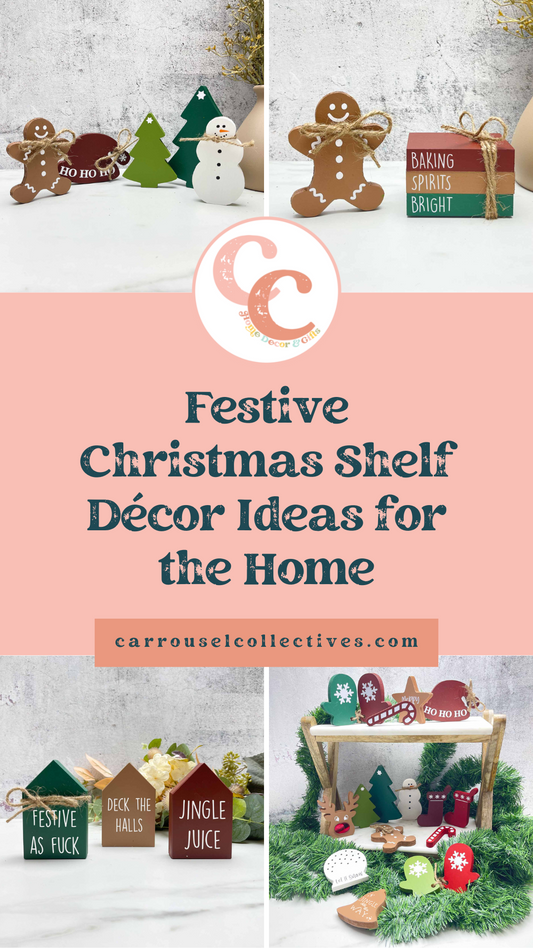 Festive Christmas Shelf Décor Ideas for the Home