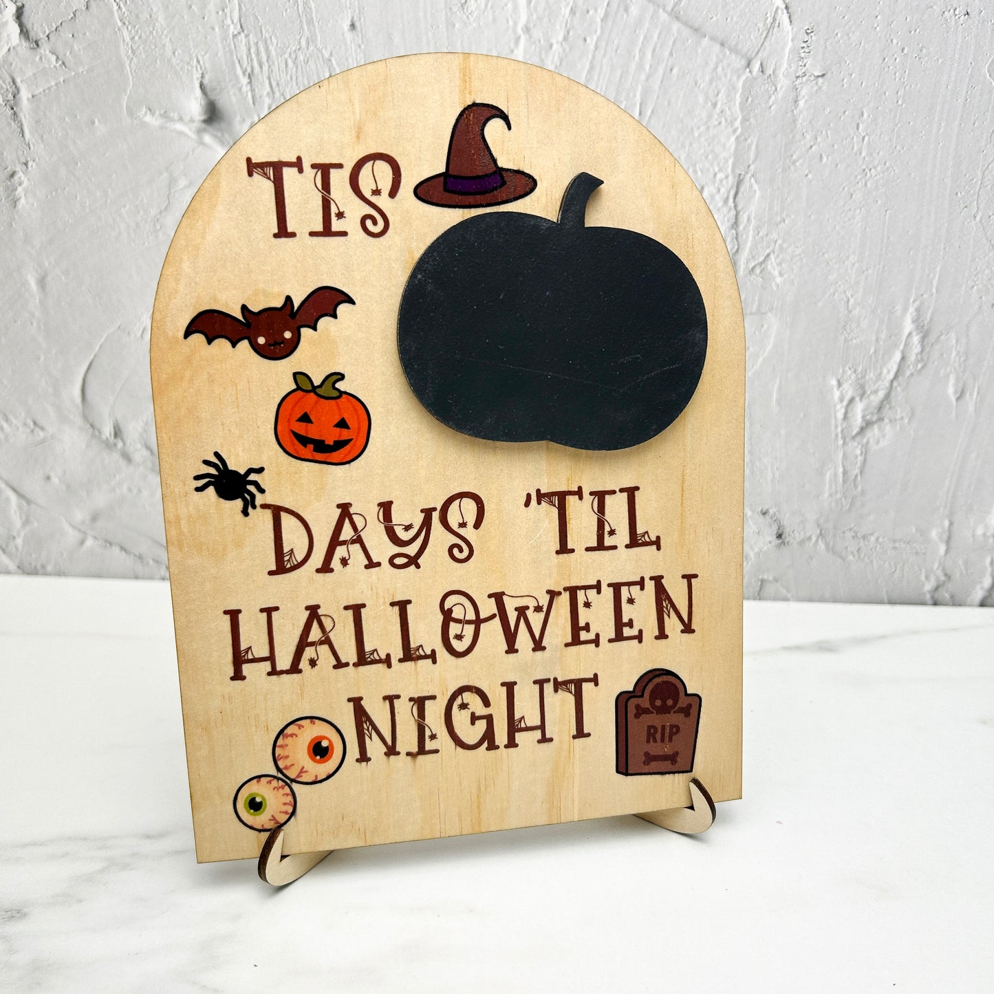 Halloween Countdown Sign