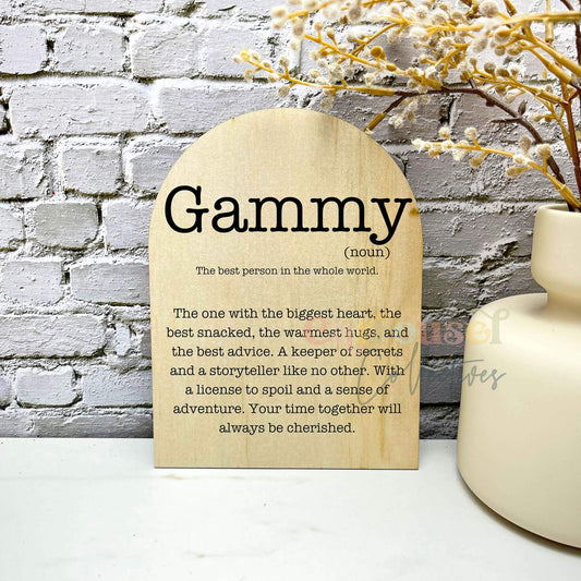 Gammy Definition prints, Mothers day Prints, Mothers Day Gifts, S109