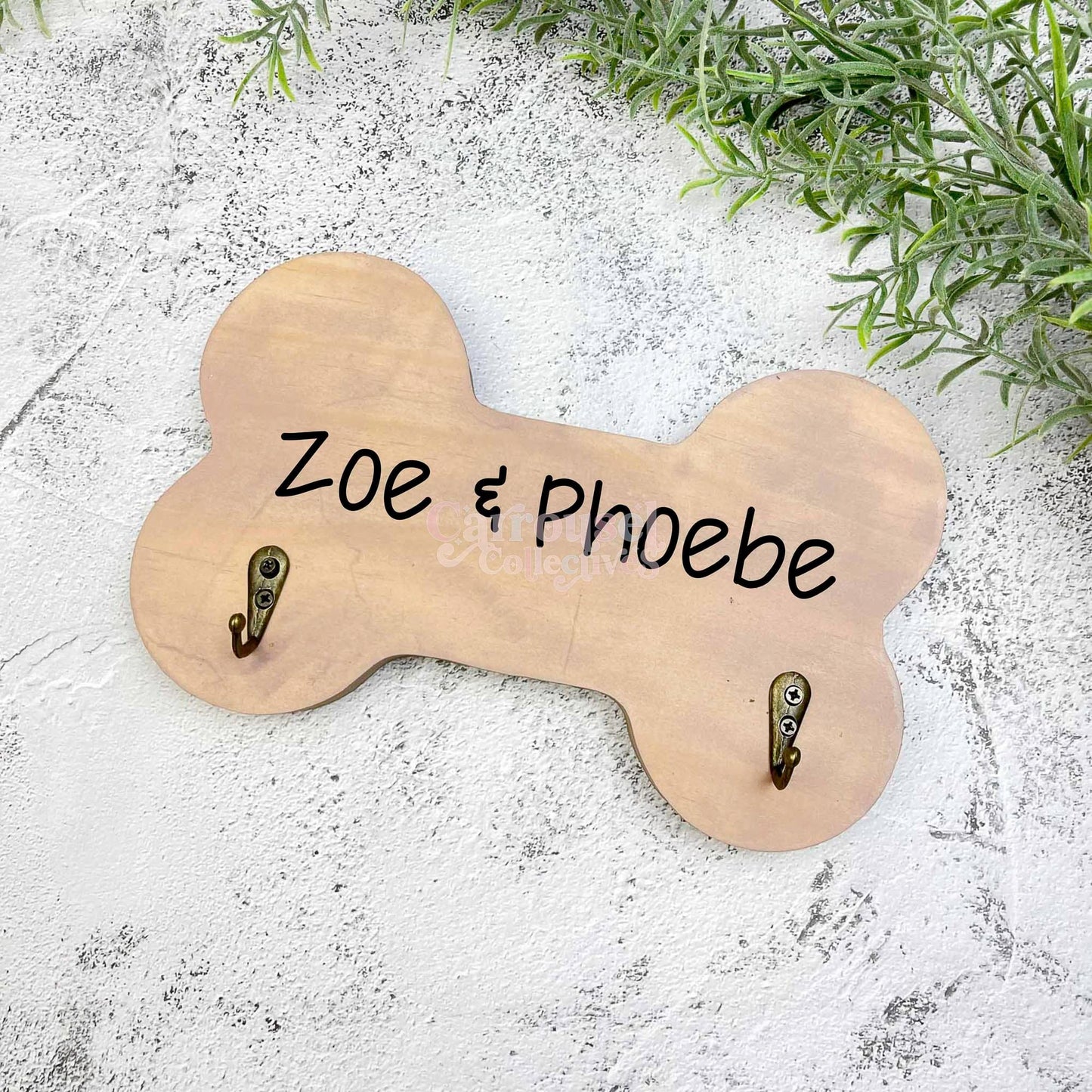 Personalised Dog Bone Leash sign, Pet dog Sign, Pet Owners Gifts, Dog Owners Gifts