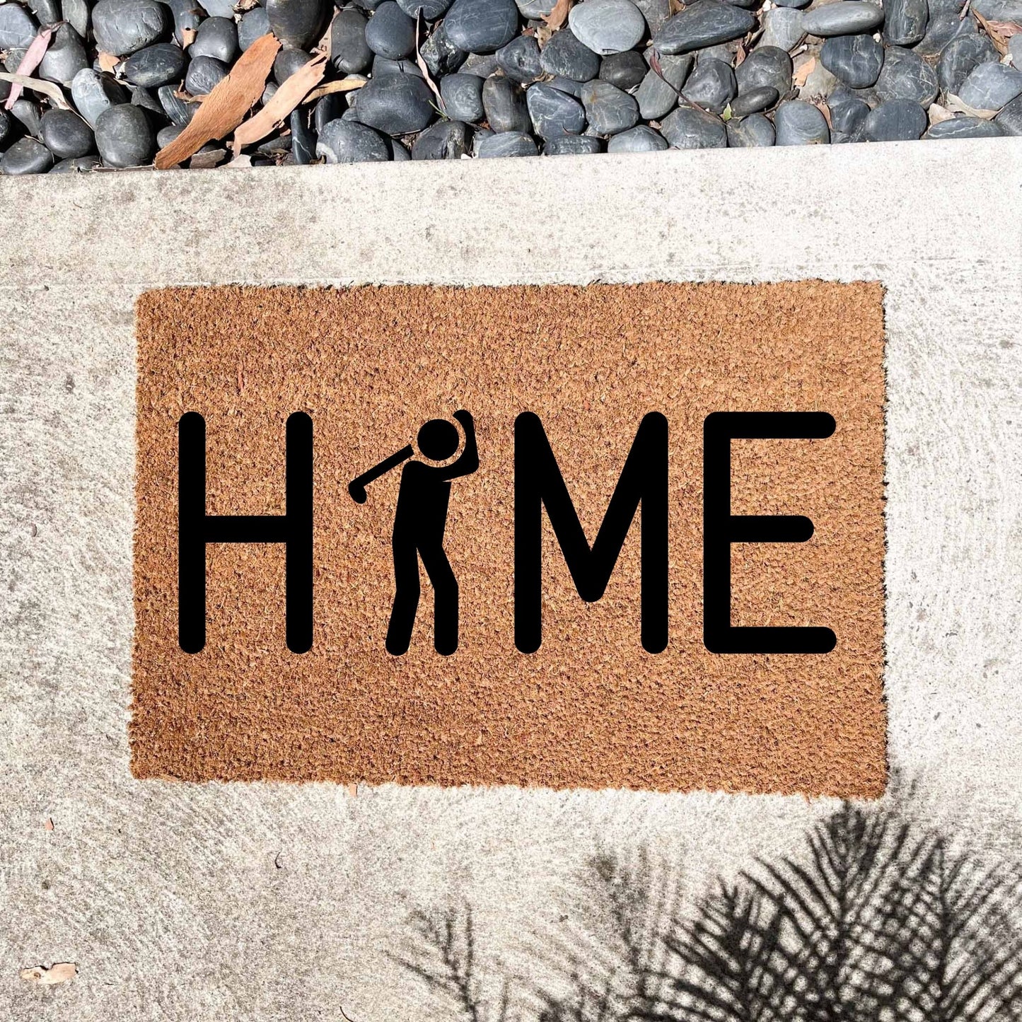 Golf Home doormat, fathers day gift, gifts for him, birthday gift, dad doormat, grandpa doormat