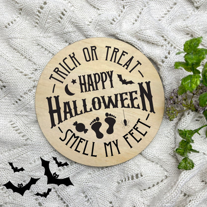 Happy Halloween sign, Halloween Decor, Spooky Vibes, hocus pocus sign, trick or treat decor, haunted house h13