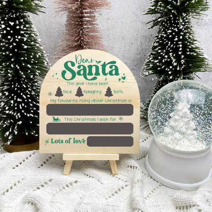 Kids Santa list, Kids Letter to Santa, Santa Claus Letter, Christmas Eve Letter, Christmas wish List