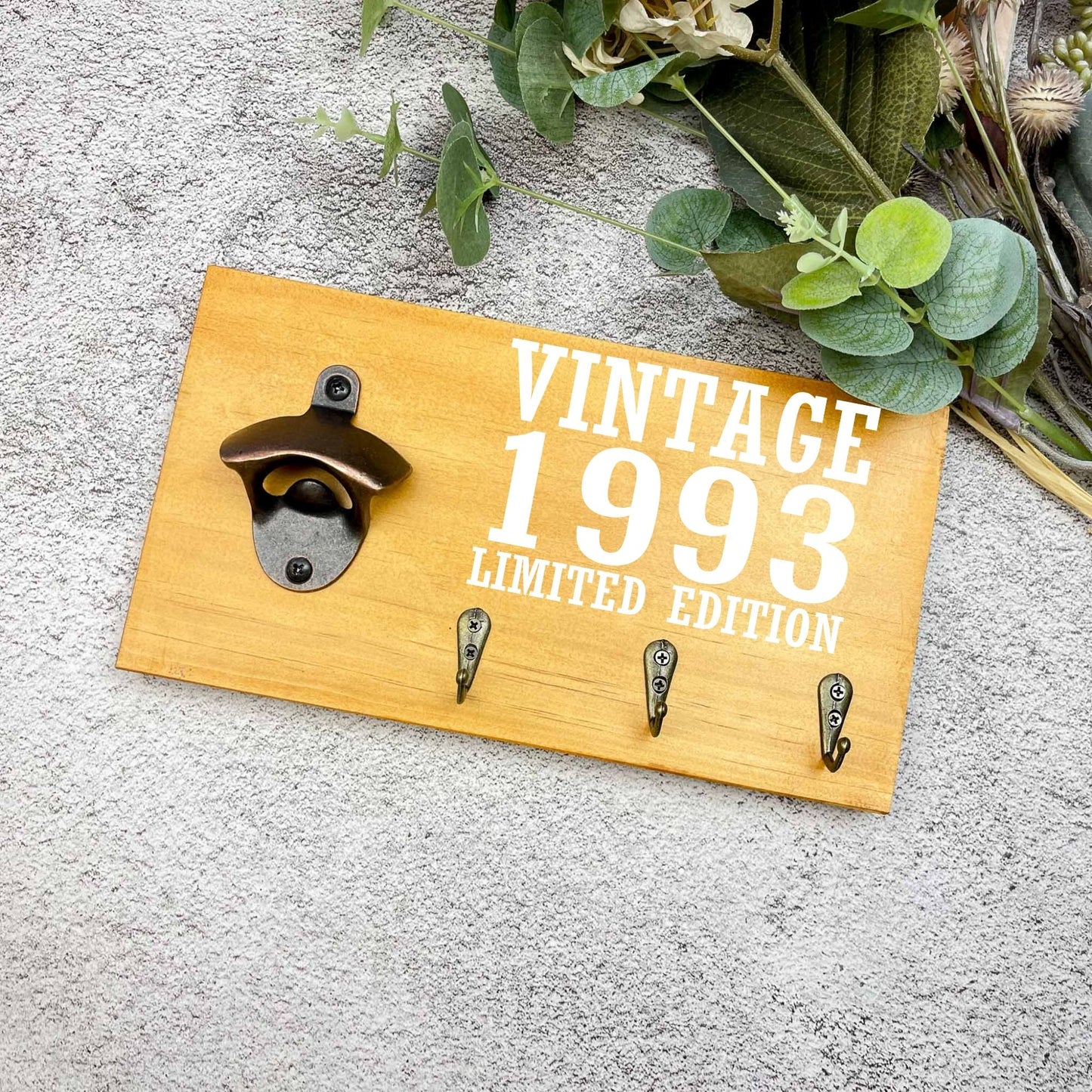 Vintage 30th Birthday beer sign, 1993 beer sign gift, 1994 birthday, 30th celebration, bottle opener sign