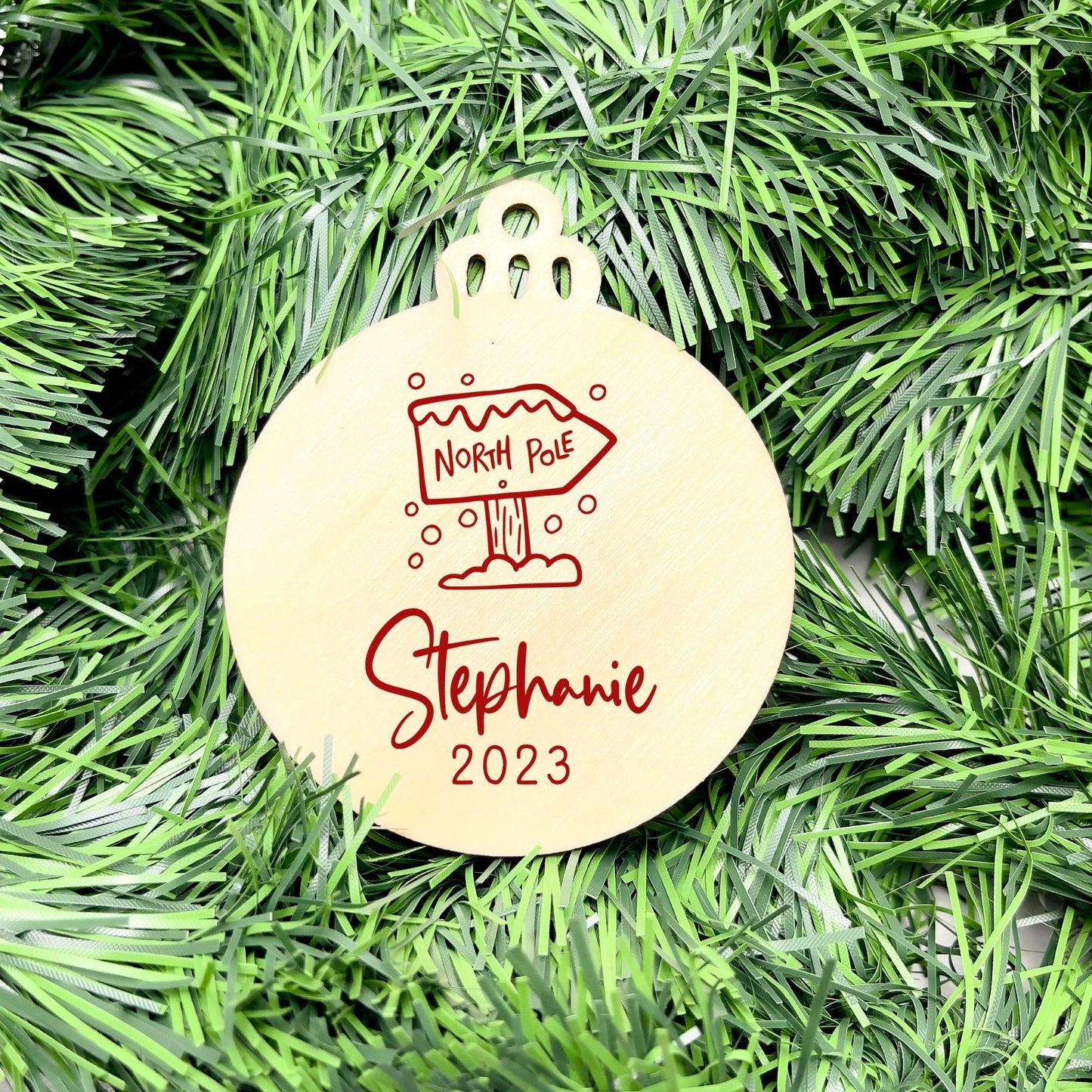 Personalised Name bauble, christmas ornament, christmas bauble, personalised ornament, family ornament