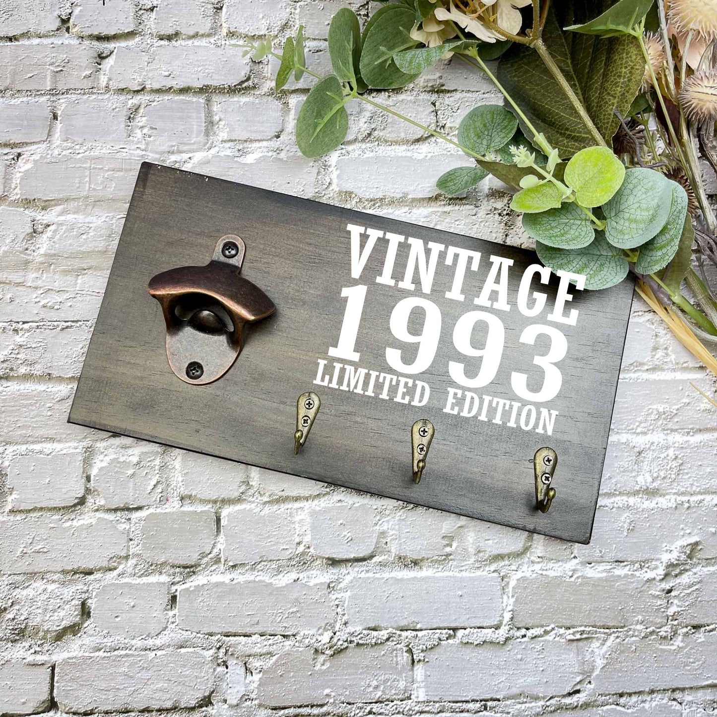 Vintage 30th Birthday beer sign, 1993 beer sign gift, 1994 birthday, 30th celebration, bottle opener sign