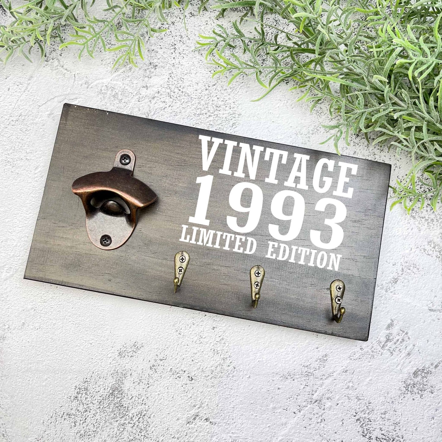 Vintage 30th Birthday beer sign, 1993 beer sign gift, 1994 birthday, 30th celebration, bottle opener sign