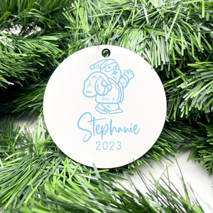 Personalised Name bauble, christmas ornament, christmas bauble, personalised ornament, family ornament