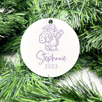 Personalised Name bauble, christmas ornament, christmas bauble, personalised ornament, family ornament