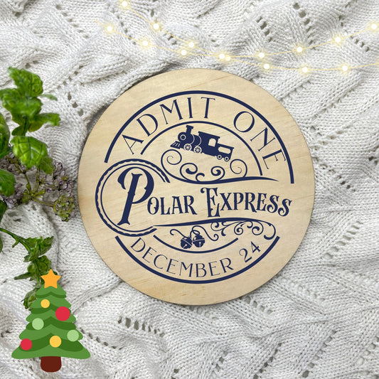 Polar Express Sign, Seasonal Decor, Holidays decor, Christmas Decor, festive decorations c17