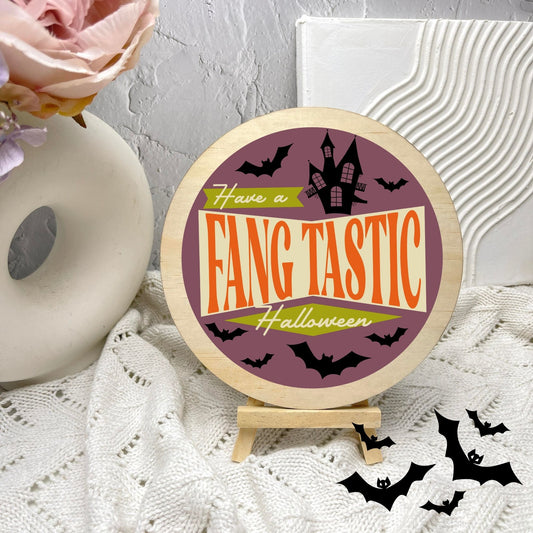 Fantastic Halloween sign, Halloween Decor, Spooky Vibes, hocus pocus sign, trick or treat decor, haunted house h43