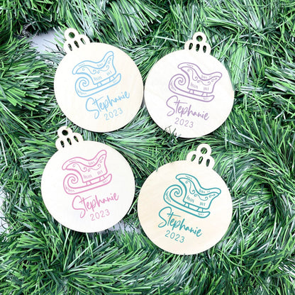 Personalised Name bauble, christmas ornament, christmas bauble, personalised ornament, family ornament