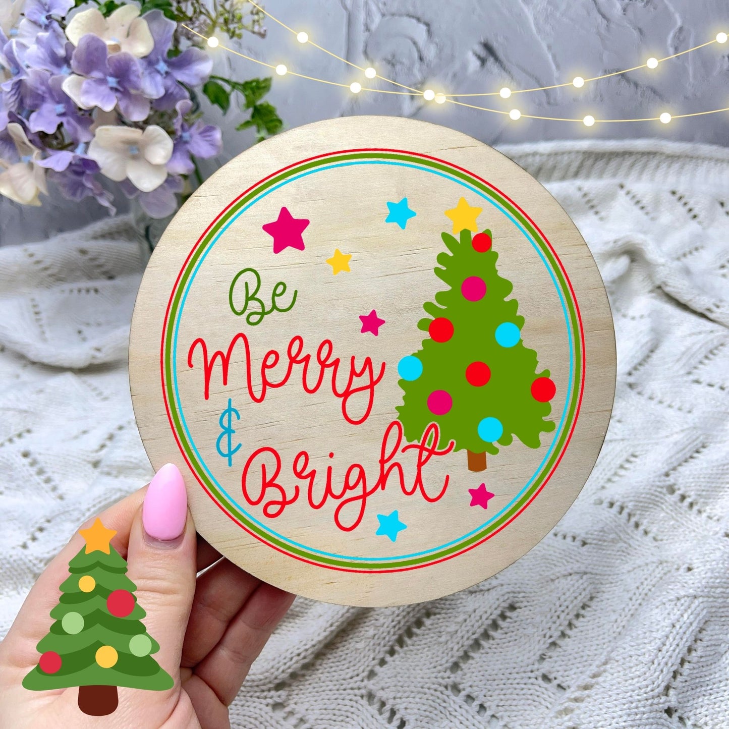 Be Merry and Bright Sign, Seasonal Decor, Holidays decor, Christmas Decor, festive decorations c20