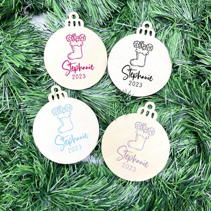 Personalised Name bauble, christmas ornament, christmas bauble, personalised ornament, family ornament