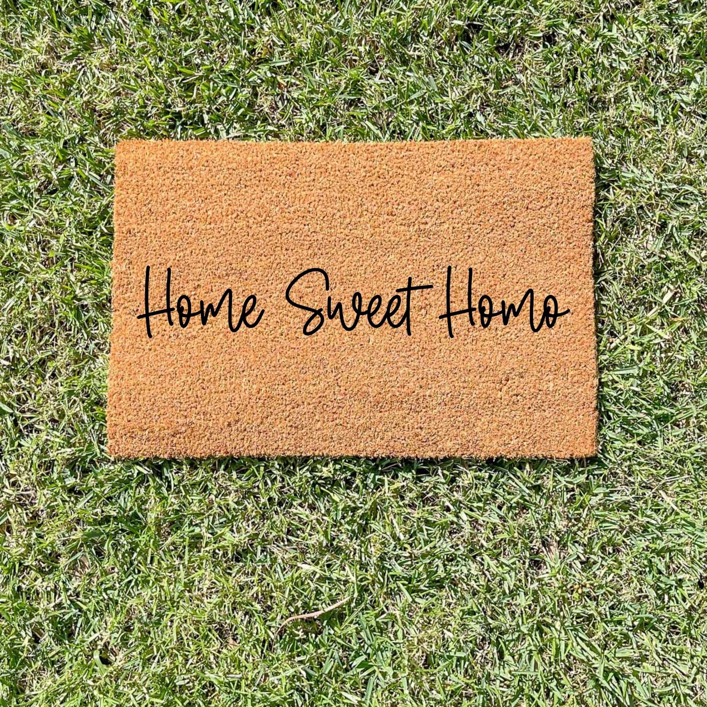 Home Sweet Homo doormat, unique doormat, custom doormat, personalised doormat