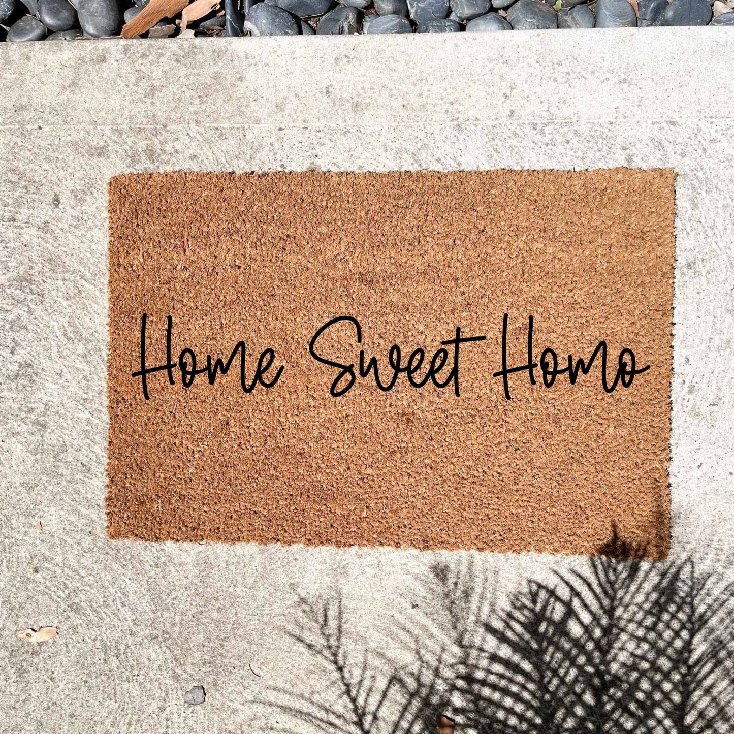 Home Sweet Homo doormat, unique doormat, custom doormat, personalised doormat