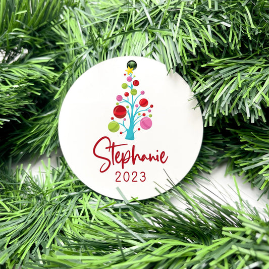 Personalised Name bauble, christmas ornament, christmas bauble, personalised ornament, family ornament