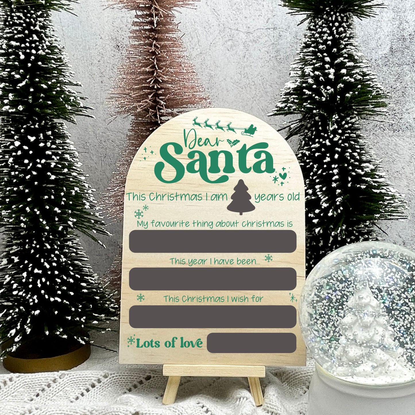 Kids Santa list, Kids Letter to Santa, Santa Claus Letter, Christmas Eve Letter, Christmas wish List