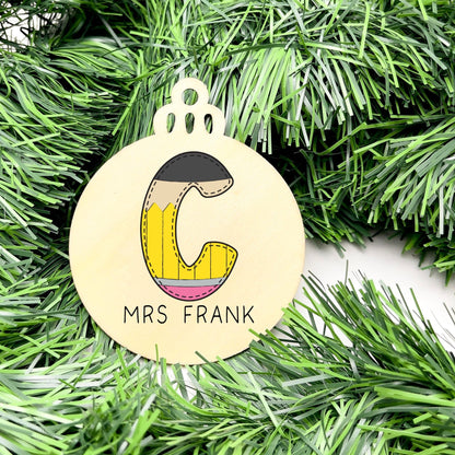 Personalised Name bauble, christmas ornament, christmas bauble, personalised ornament, family ornament