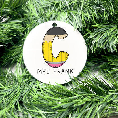 Personalised Name bauble, christmas ornament, christmas bauble, personalised ornament, family ornament