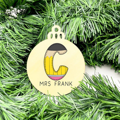 Personalised Name bauble, christmas ornament, christmas bauble, personalised ornament, family ornament