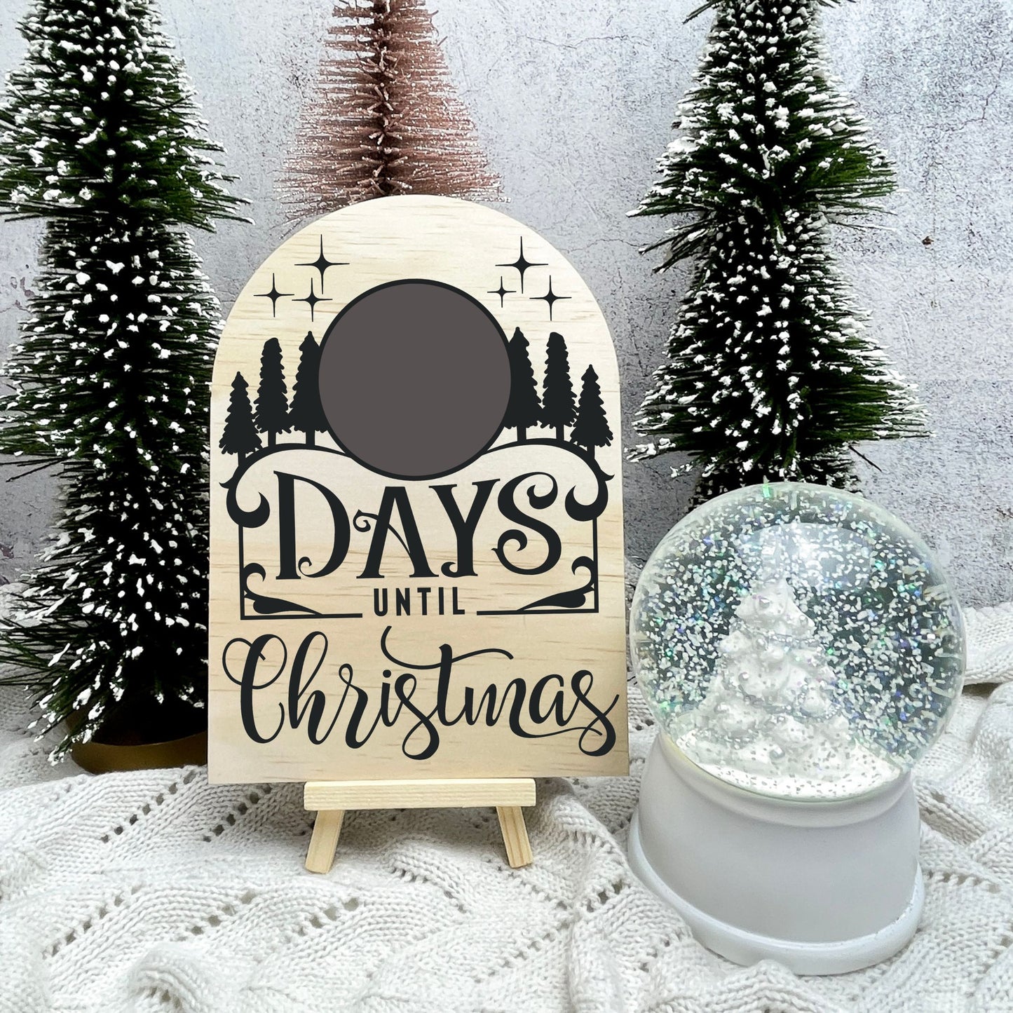 Santa Countdown, Sleeps Until Santa Visits Sign, Christmas Countdown, Kids Christmas, Countdown Board