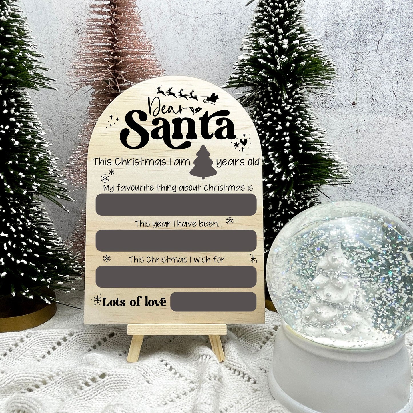 Kids Santa list, Kids Letter to Santa, Santa Claus Letter, Christmas Eve Letter, Christmas wish List