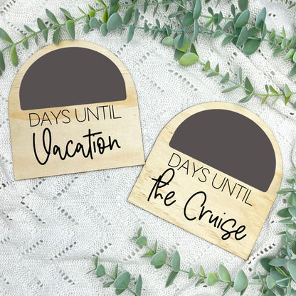 Holiday countdown, Cruise holiday countdown chalkboard, Vacation Chalkboard, Holidays, Countdown sign, days until Vacation