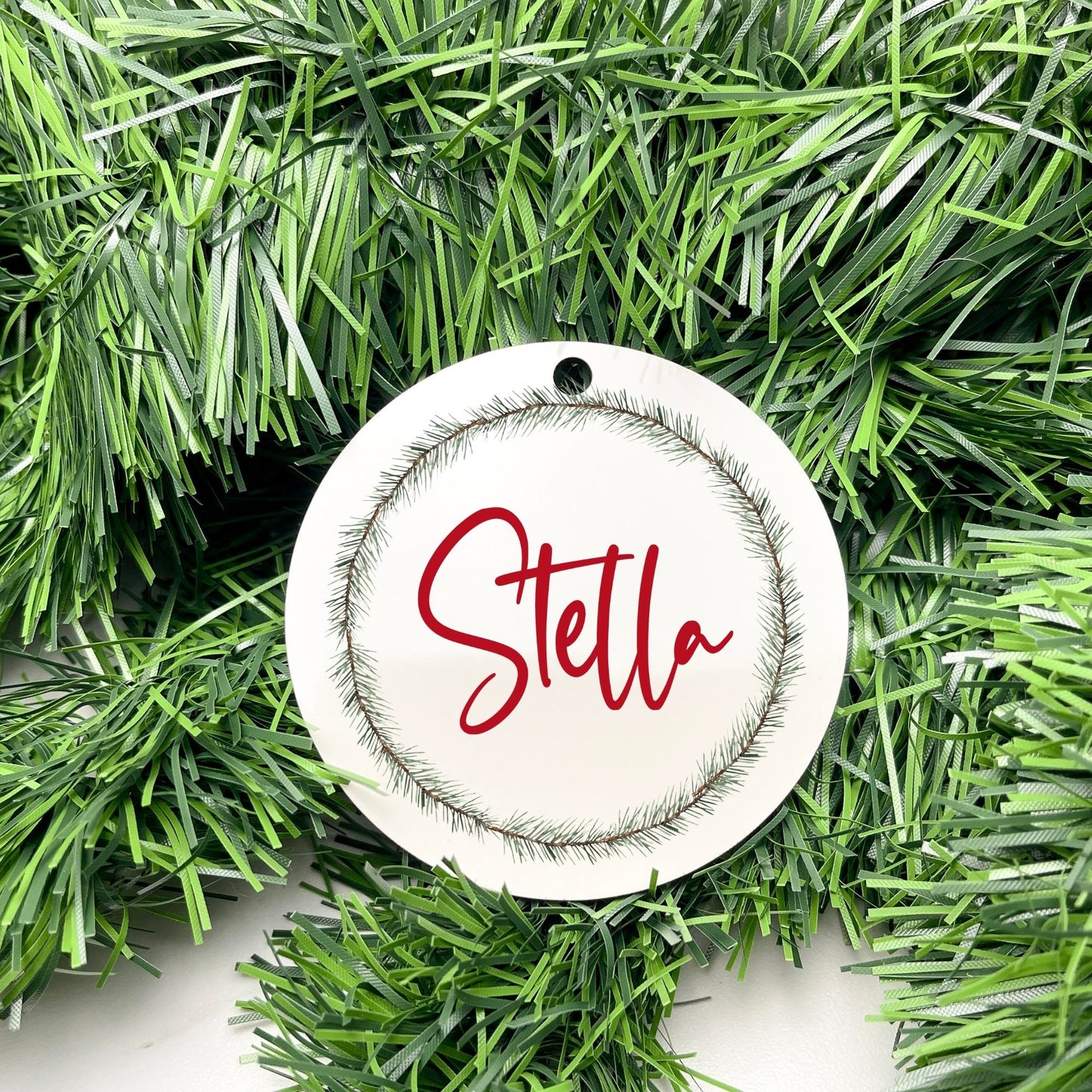 Personalised Name bauble, christmas ornament, christmas bauble, personalised ornament, family ornament