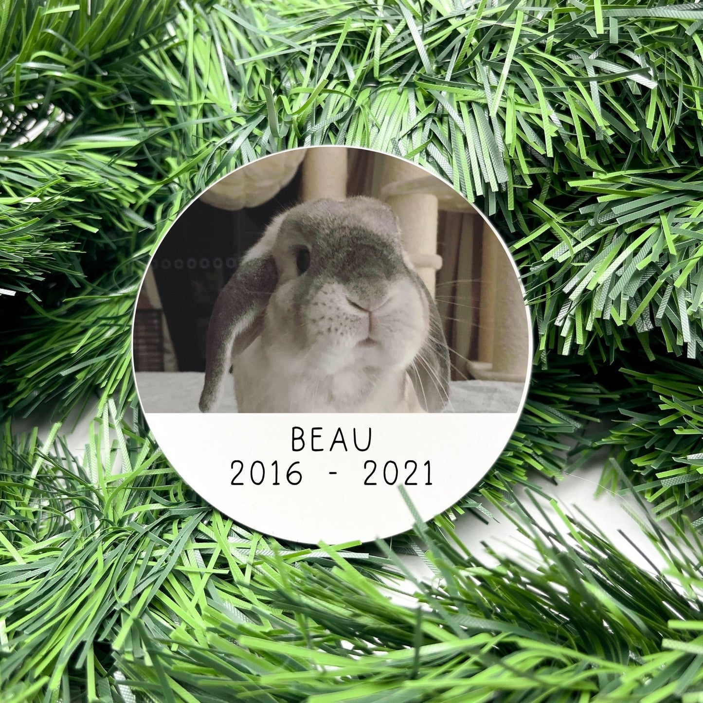 Personalised Photo Name bauble, christmas ornament, christmas bauble, personalised ornament, family ornament