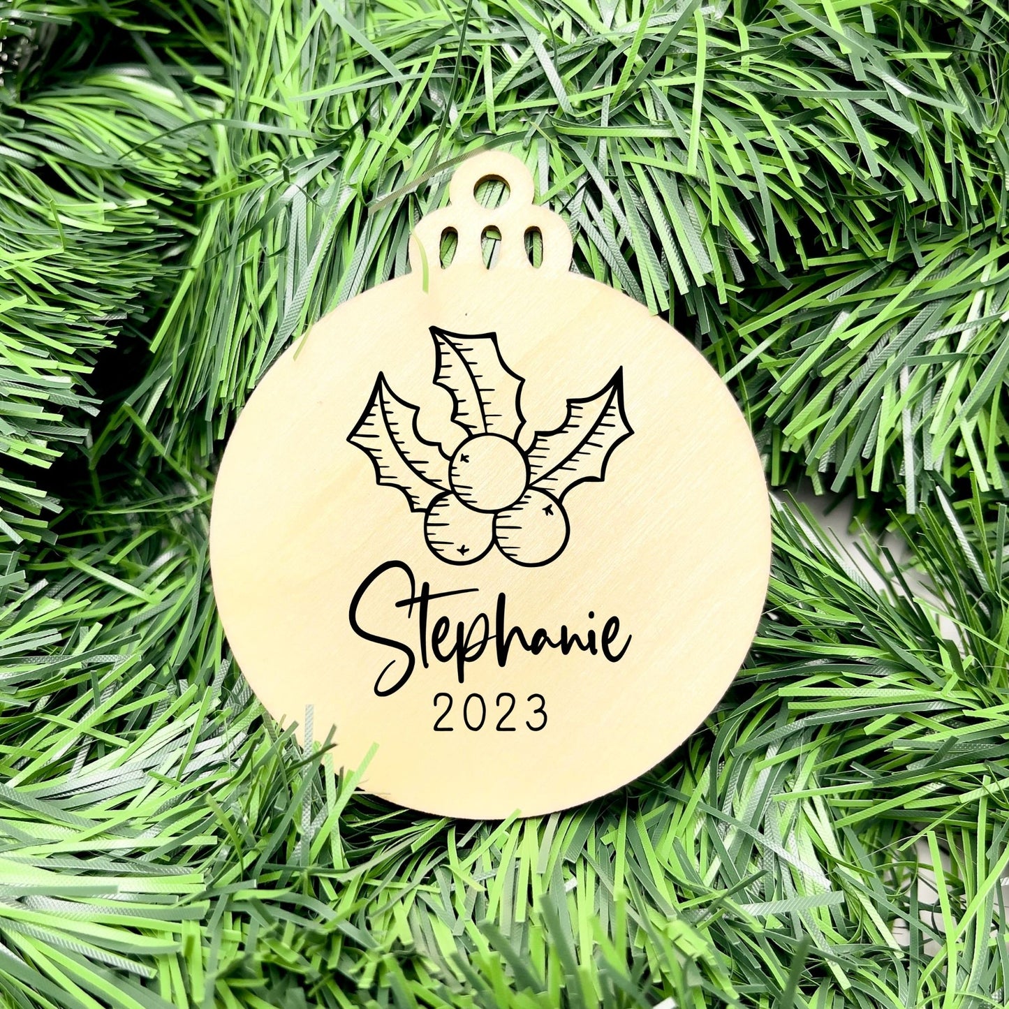 Personalised Name bauble, christmas ornament, christmas bauble, personalised ornament, family ornament