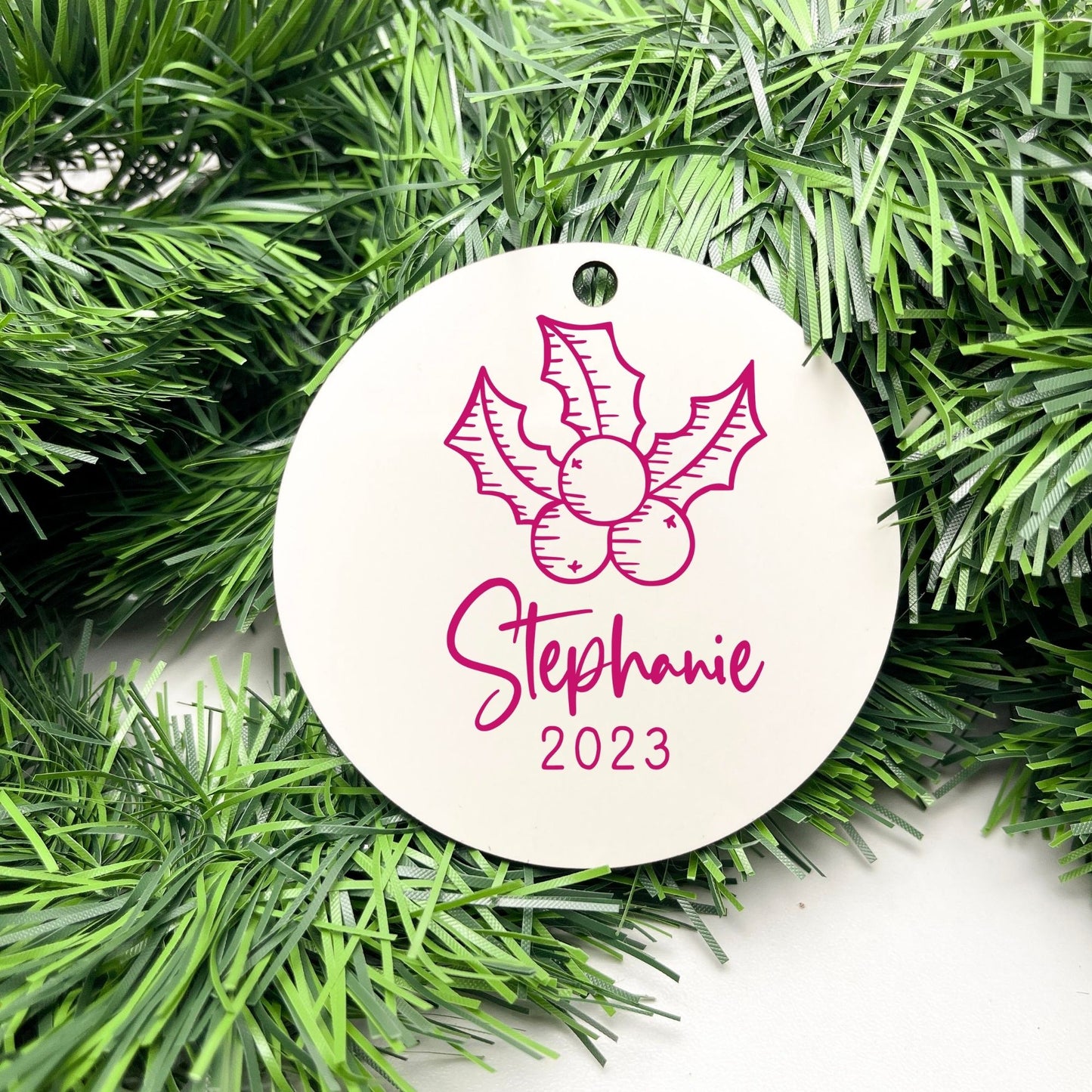 Personalised Name bauble, christmas ornament, christmas bauble, personalised ornament, family ornament