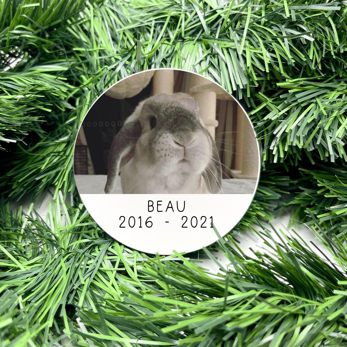 Personalised Photo Name bauble, christmas ornament, christmas bauble, personalised ornament, family ornament