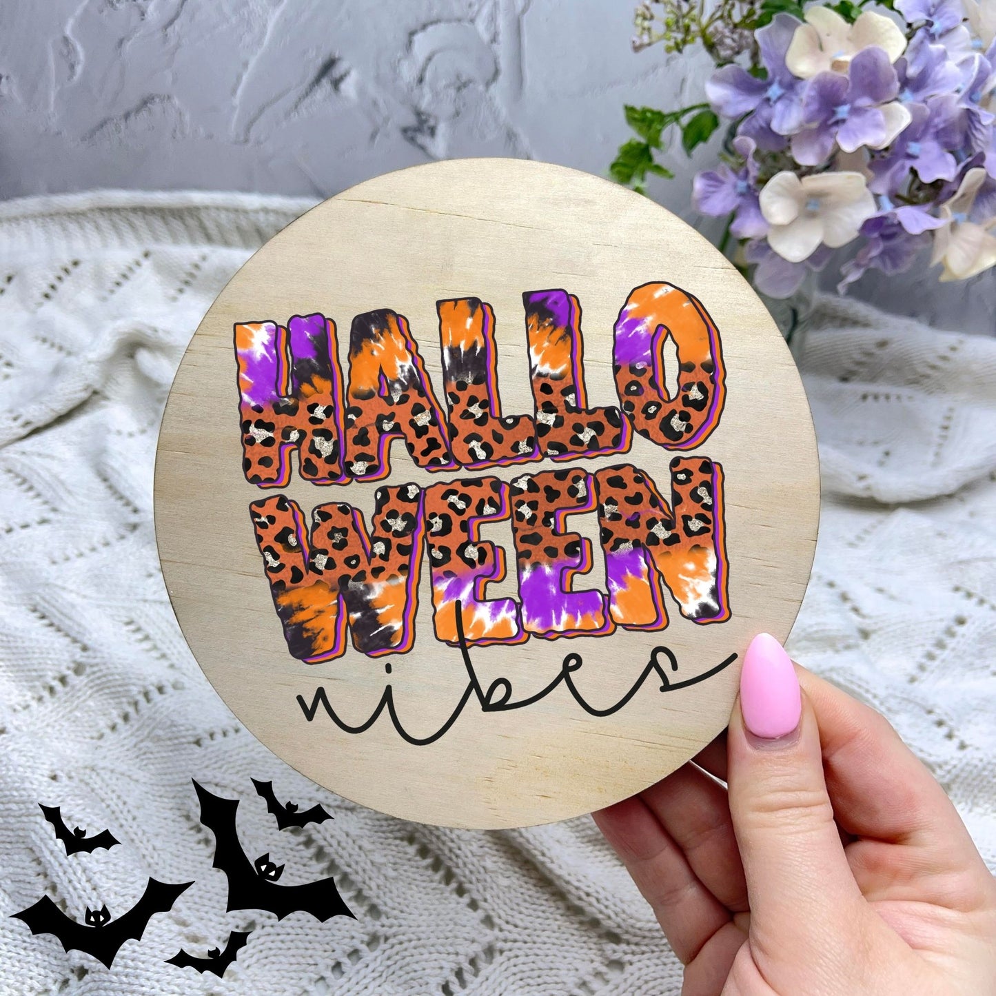 Halloween Vibes sign, Halloween Decor, Spooky Vibes, hocus pocus sign, trick or treat decor, haunted house h4