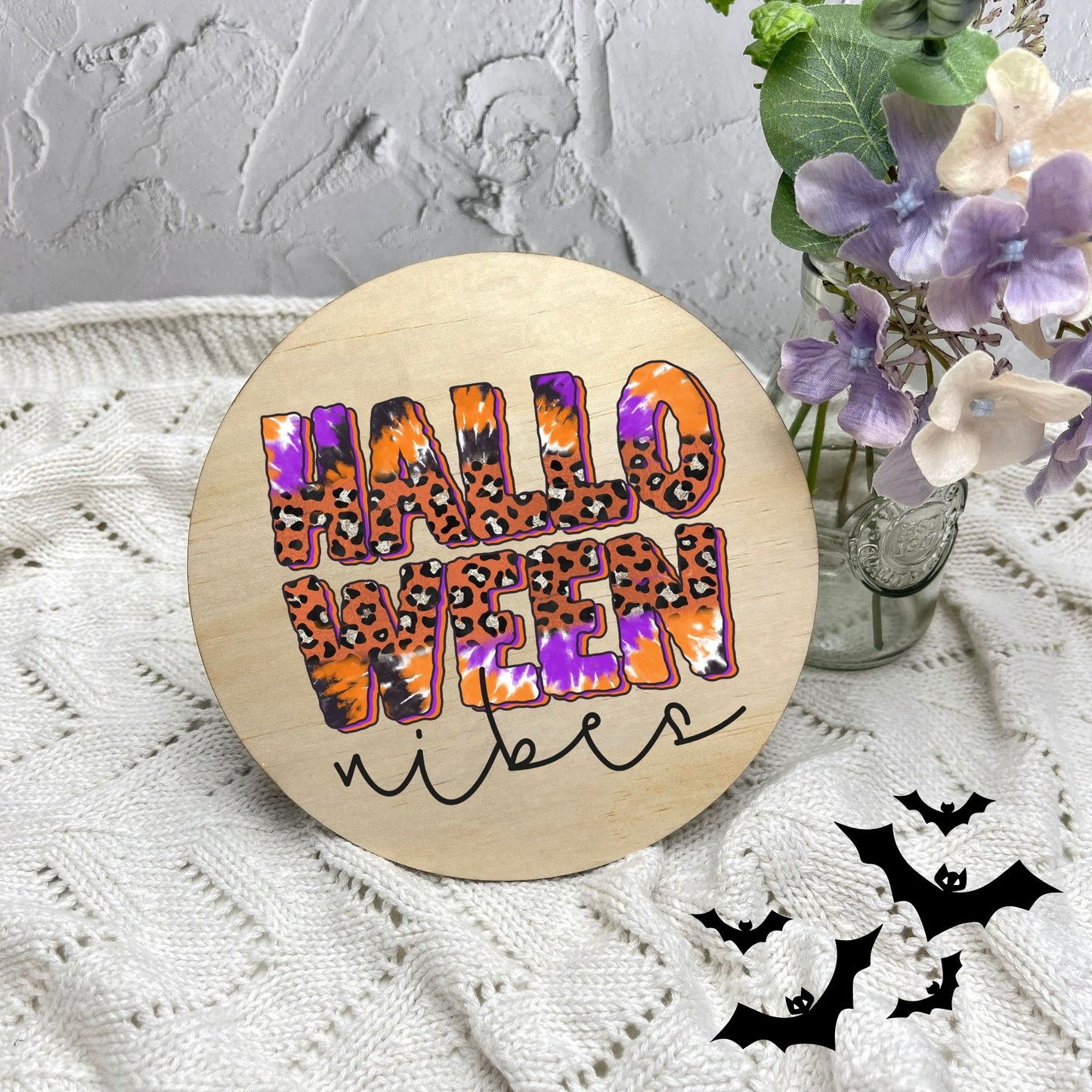 Halloween Vibes sign, Halloween Decor, Spooky Vibes, hocus pocus sign, trick or treat decor, haunted house h4