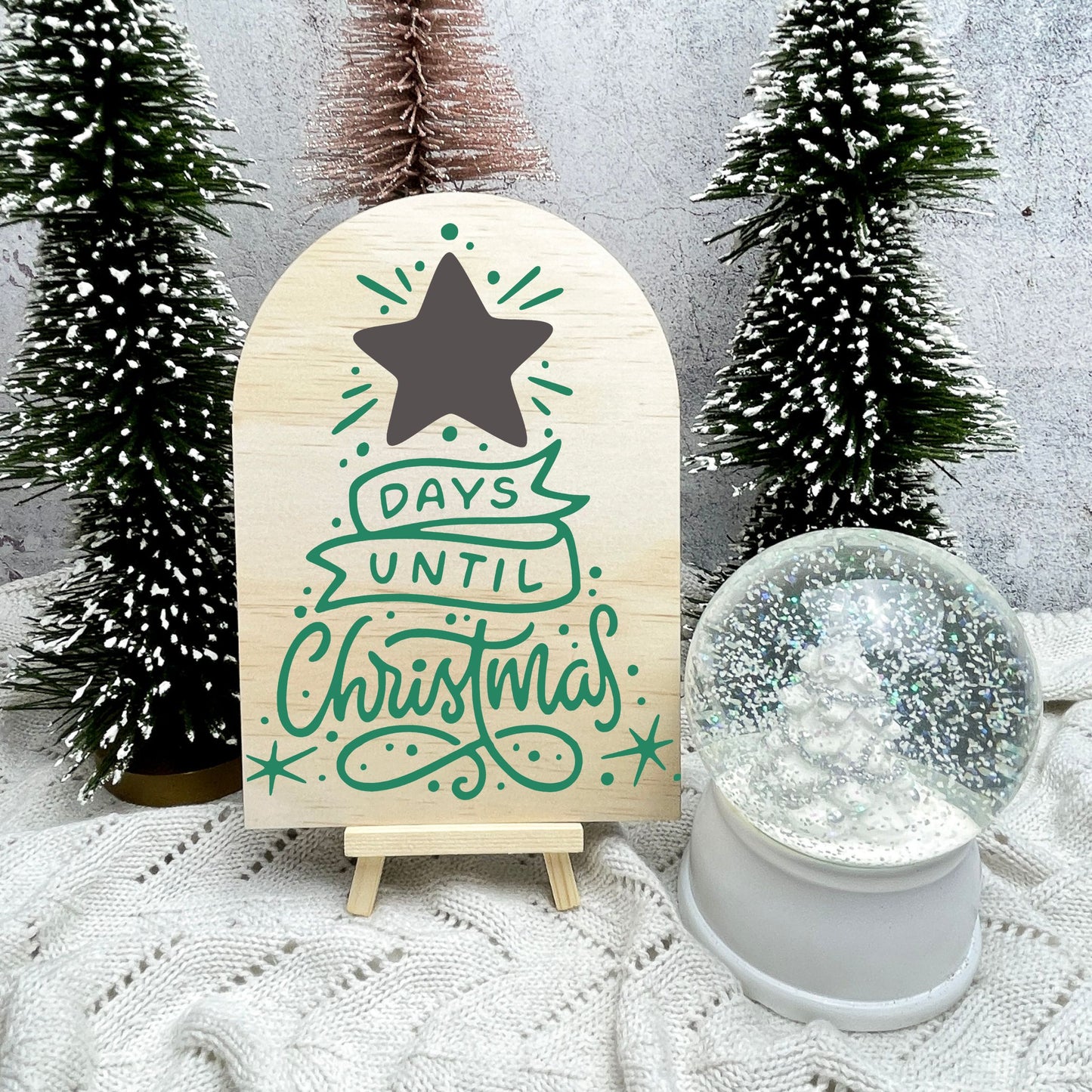 Santa Countdown, Sleeps Until Santa Visits Sign, Christmas Countdown, Kids Christmas, Countdown Board