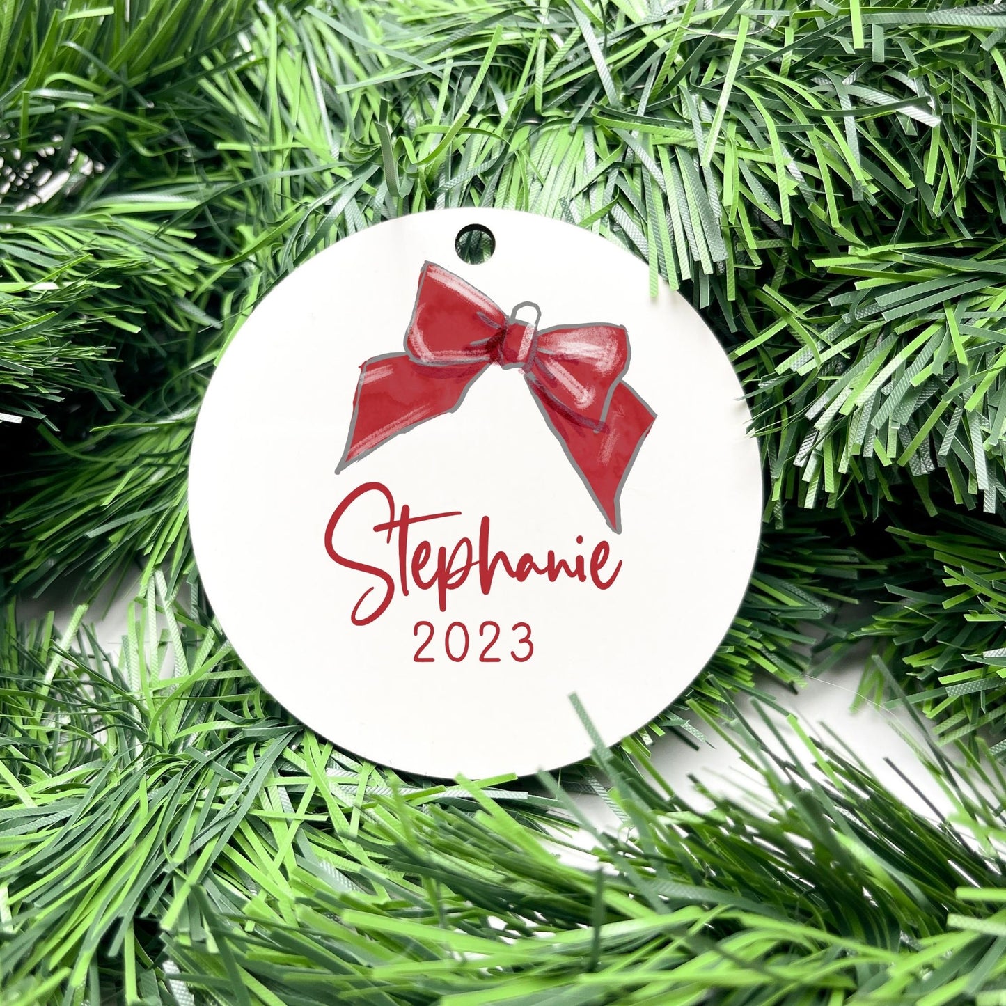 Personalised Name bauble, christmas ornament, christmas bauble, personalised ornament, family ornament
