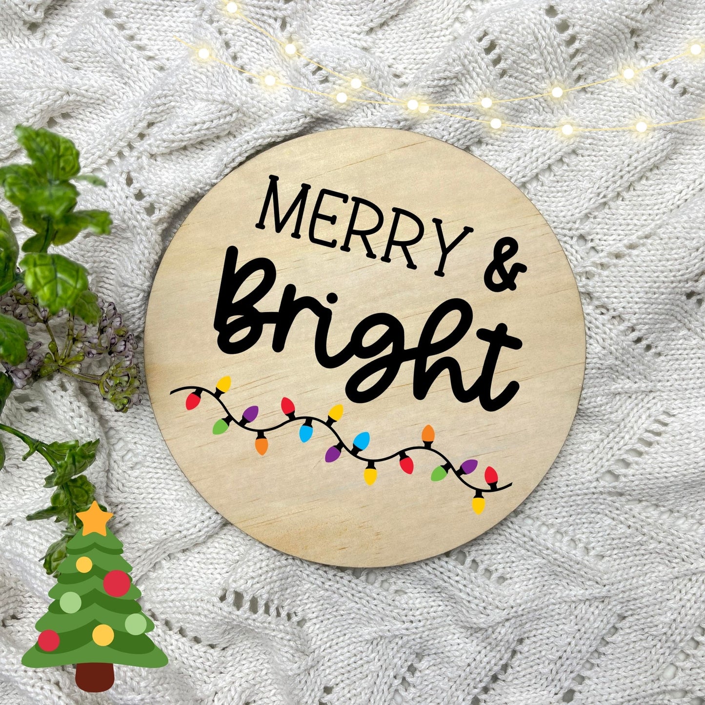 Merry and Bright Sign, Seasonal Decor, Holidays decor, Christmas Decor, festive decorations c4