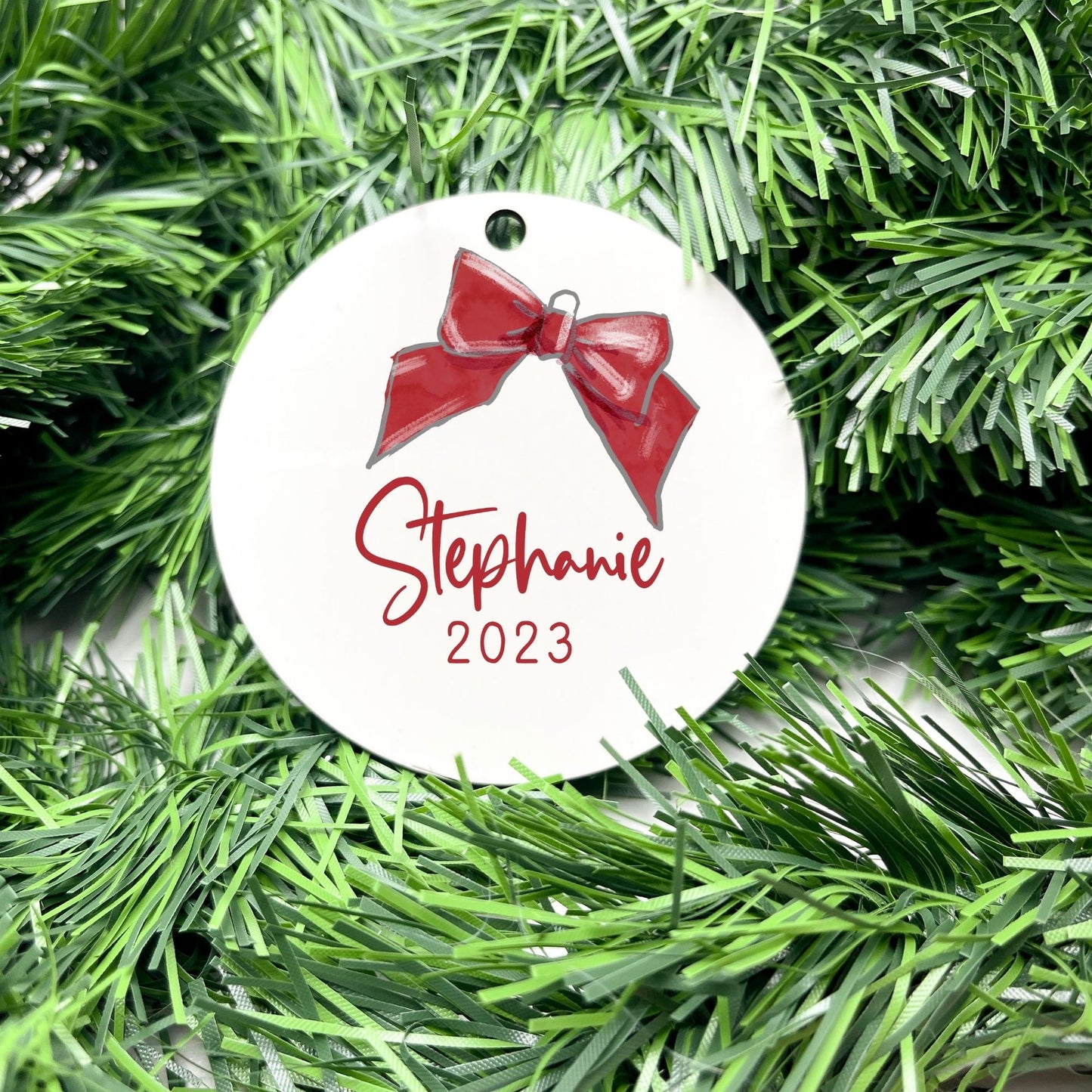 Personalised Name bauble, christmas ornament, christmas bauble, personalised ornament, family ornament