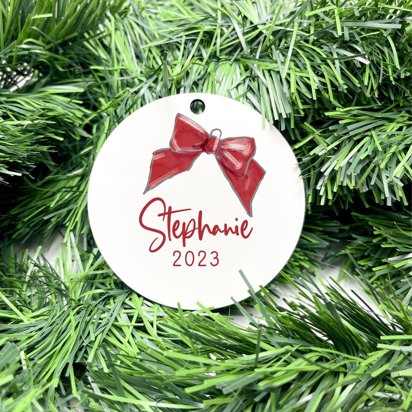 Personalised Name bauble, christmas ornament, christmas bauble, personalised ornament, family ornament
