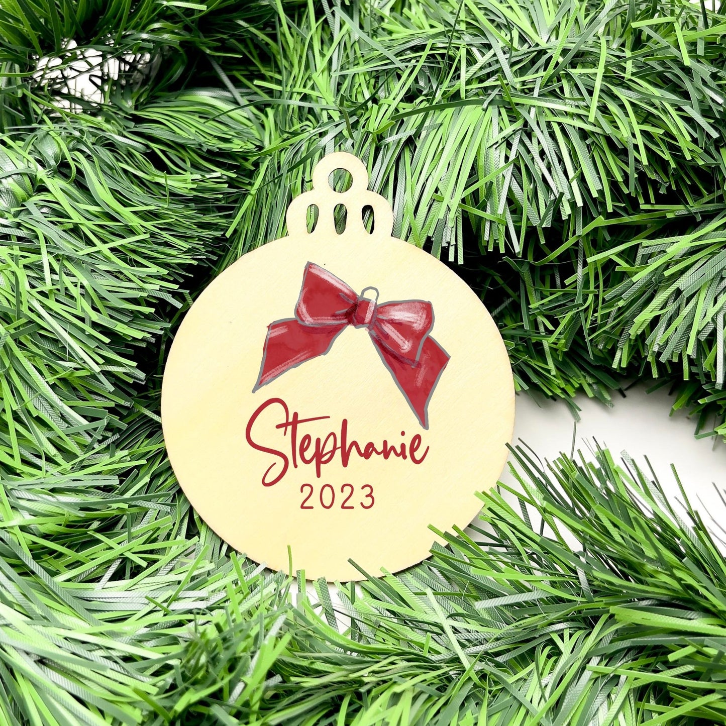 Personalised Name bauble, christmas ornament, christmas bauble, personalised ornament, family ornament