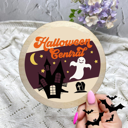 Halloween general sign, Halloween Decor, Spooky Vibes, hocus pocus sign, trick or treat decor, haunted house h26