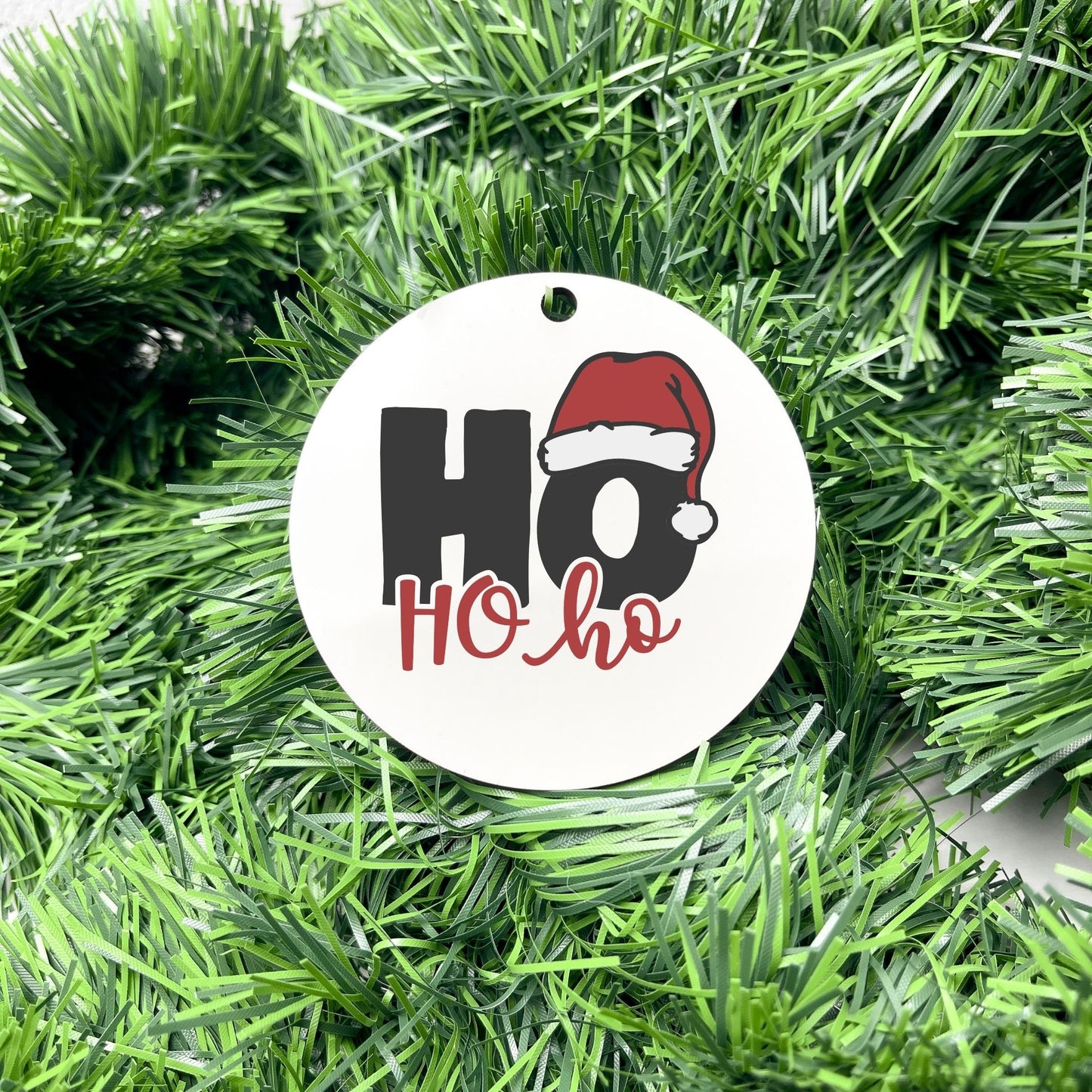 Ho Ho Ho bauble, christmas ornament, christmas bauble, ornament, family ornament