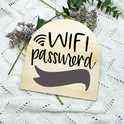 Welcome Wifi Chalkboard, Wifi sign, fill in wifi board, airbnb sign, home wifi