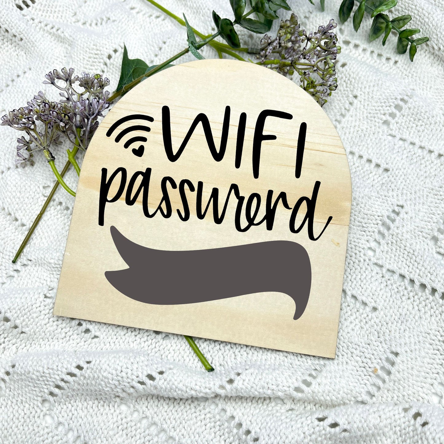 Welcome Wifi Chalkboard, Wifi sign, fill in wifi board, airbnb sign, home wifi