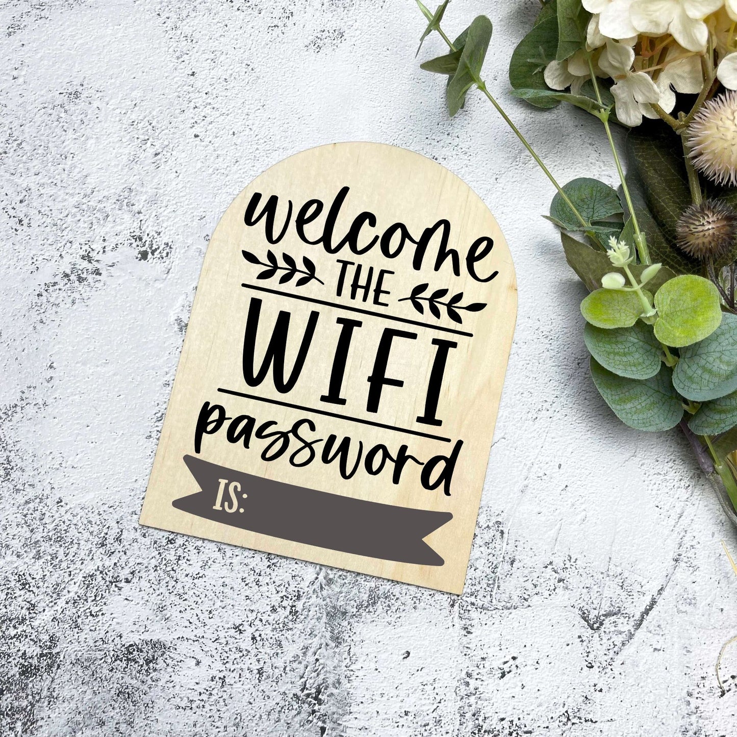 Welcome Wifi Chalkboard, Wifi sign, fill in wifi board, airbnb sign, home wifi