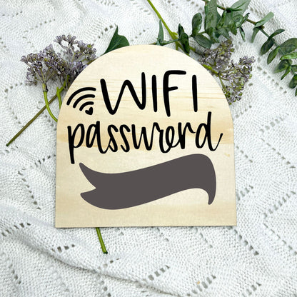 Welcome Wifi Chalkboard, Wifi sign, fill in wifi board, airbnb sign, home wifi