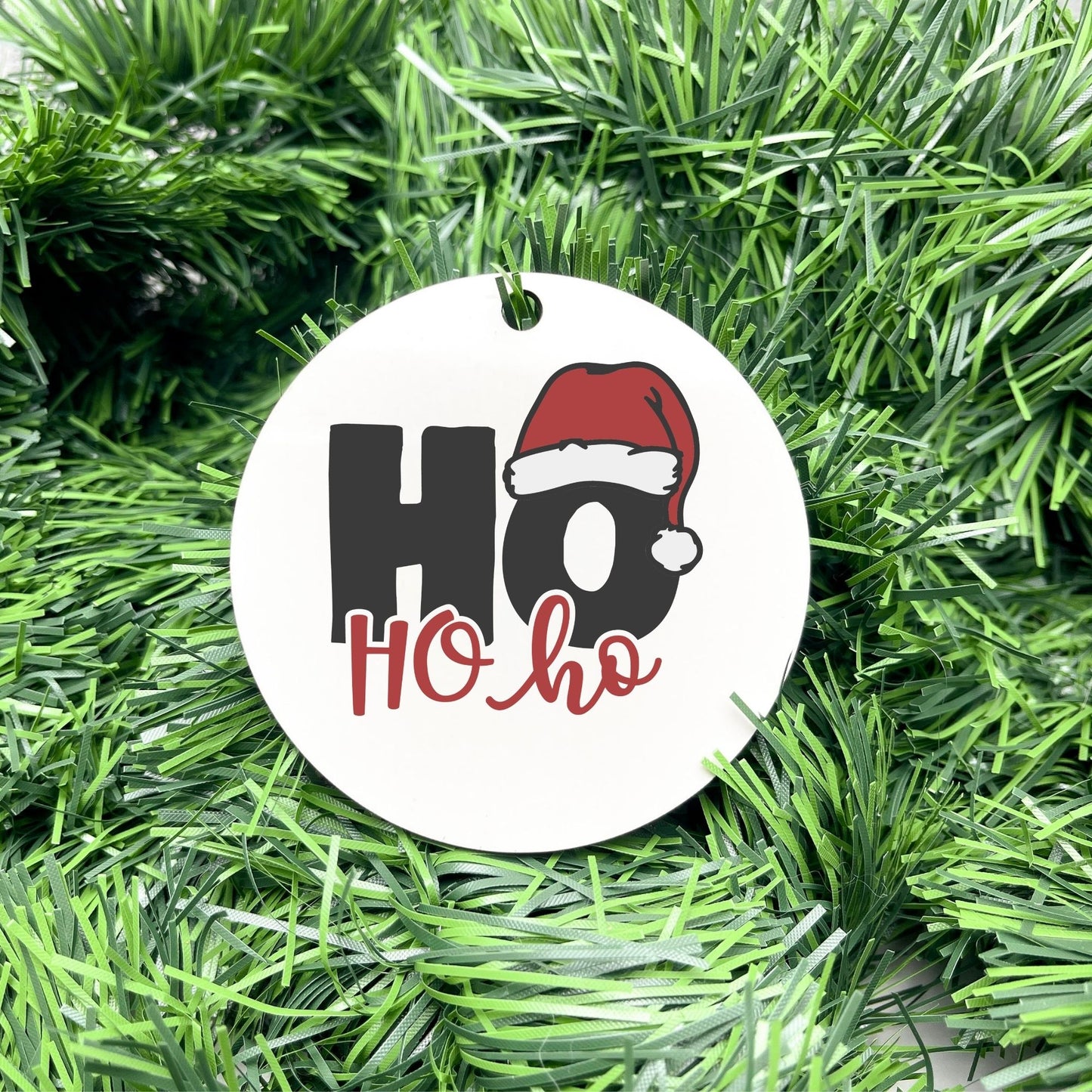 Ho Ho Ho bauble, christmas ornament, christmas bauble, ornament, family ornament