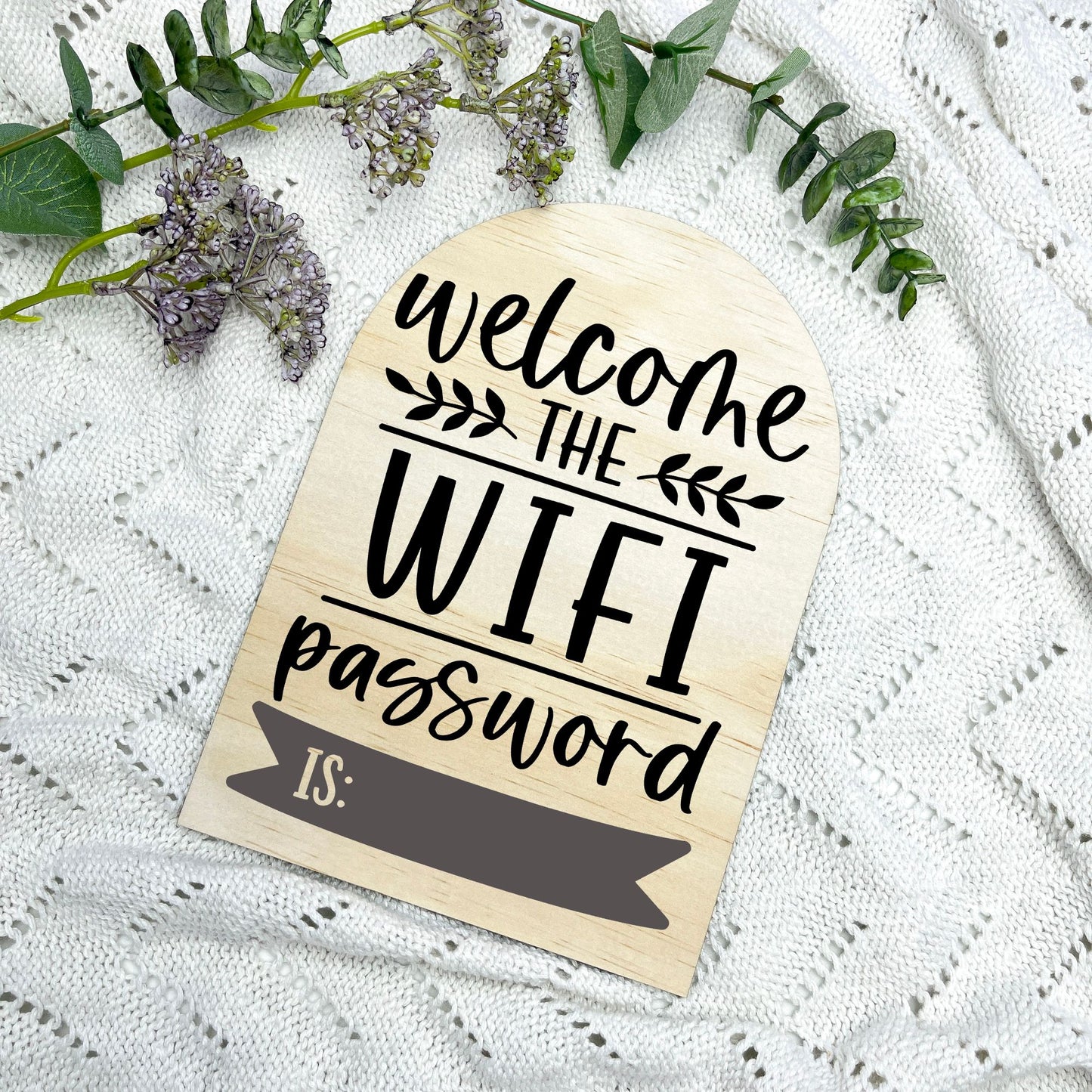 Welcome Wifi Chalkboard, Wifi sign, fill in wifi board, airbnb sign, home wifi