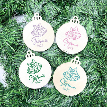 Personalised Name bauble, christmas ornament, christmas bauble, personalised ornament, family ornament